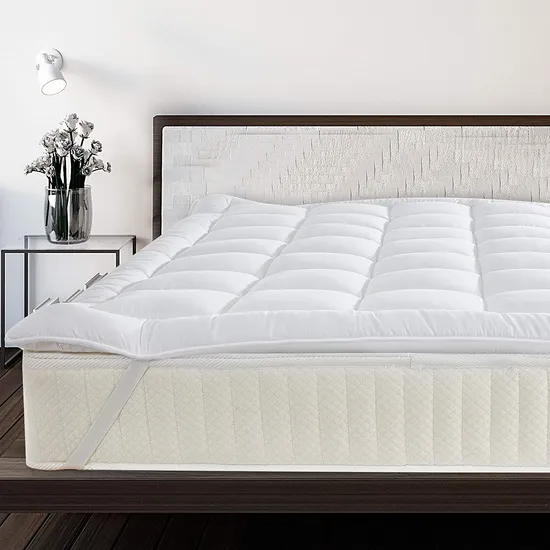 2022 Fornitore di hotel per materassi ad aria per la protezione del sonno del letto Coprimaterassi impermeabili personalizzati Toppers protettivi