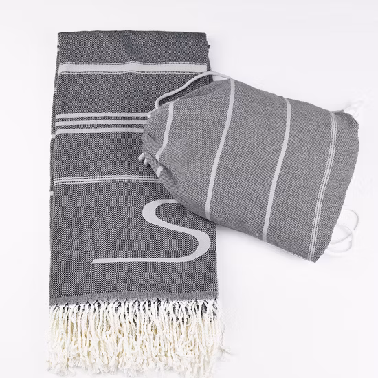 Asciugamani da spiaggia antisabbia 100% cotone Morbido asciugamano turco personalizzato Fouta asciugamano da spiaggia