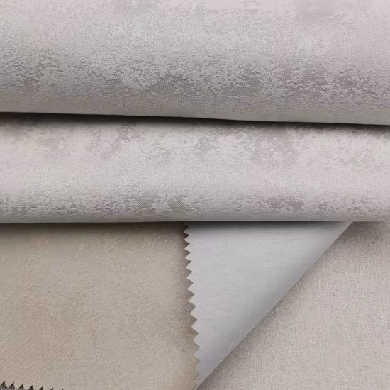 Tessuto per tende oscuranti con rivestimento di lusso jacquard cationico all'ingrosso 100% poliestere di vendita calda per soggiorno e hotel