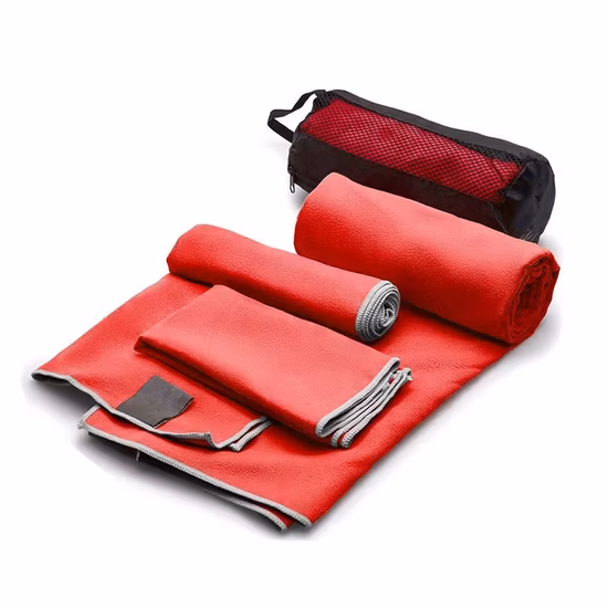 Asciugamani da yoga OEM per fitness ad asciugatura rapida caldi Asciugamano da palestra sportivo in microfibra con logo personalizzato